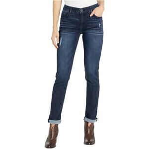 Democracy Women's Dark Blue Straight Leg Jeans